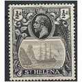 St Helena 1922 SG97 1/2d Grey & Black Mounted M...