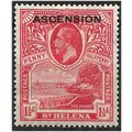 Ascension Island 1922 SG3 1 1/2d Rose-Scarlet M...