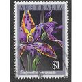 AUS 1986 $1.00 'ORCHIDS' FINE USED (EBID66-555)