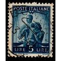 Italy 1945 Democracy 5L Used Stamp