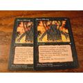 Magic The Gathering, MTG, 2-Cards, 1995, BURNT ...