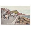 Esplanade and Beach Sidmouth Looking East Postc...