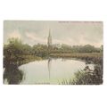 SALISBURY CATHEDRAL FROM THE RIVER, WILTSHIRE u...