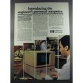 1982 Hewlett Packard HP 9836 Computer Ad - Engineer's