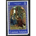 Cayman Islands 1969 Christmas 1c Ultramarine SG...