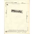MORSE models T36 T37 T46 34 AM FM radio tape Sa...
