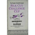 1989 programme Dewsbury v. Oldham, Sulk Cut Cha...