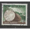 NEW ZEALAND 1960 LOCAL MOTIFS 1s BROWN & GREEN ...