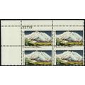 1454, 15¢ Dramatic Color Shift Error Plate Bloc...