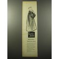1955 Gunther Jaeckel Fur Coats Ad - Monte-Sano Deep City Wrap