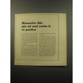 1959 Schenley Gin Ad - Memorize this gin ad and recite it at parties