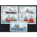 St. Pierre & Miquelon Stamps 495-499 MNH Ships ...