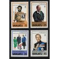 Vanuatu Duke of Edinburgh Award 4v 1981 MNH SG#...