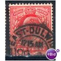 GB stamps 1902-10 KEV11 - 1d SG219 East Dulwich 1