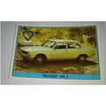 Panini Super Auto no 156 Peugeot 504 L - Sticker