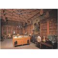 Colour Postcard -The Library, Abbotsford House,...
