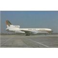 Gulf Air Tristar Aircraft Postcard (A16336)