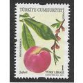 TKY 2011 1YTL 'FRUITING TREES' FINE USED (EBID5...