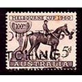 Australia 1960 Melbourne Cup Archer 5d Used Stamp