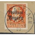 GER (BAVARIA) 1919 30pf KING LUDWIG III' (FREIS...