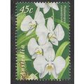AUS 1998 45c 'JOINT ISSUE WITH SINGAPORE- ORCHI...