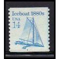 2134 14c Iceboat Very Fine MNH Dry Gum CNS 3 PA...