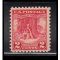 645 2c Valley Forge Just Clears MNH O1107