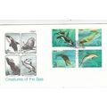 United States 1990 Creatures of the Sea FDC spe...