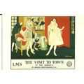 Advertising LMS THE VISIT TO TOWN Postcard (Mum...