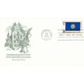 United States 1976 South Dakota Flag FDC Washin...