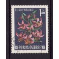AUSTRIA 1966 ALPINE FLORA 1s.80 TURKS CAP SG 14...