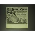 1900 Williams' Jersey Cream Toilet Soap Ad - Us...