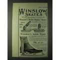1900 Winslow Double-Runner Skates and Ankle Bra...