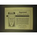1918 Ingram's Therapeutic Shaving Cream Ad