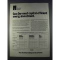 1980 AGA American Gas Association Ad - Capital