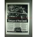 1984 Alfa Romeo Sprint Car Ad - Torque of the D...