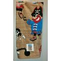 PIRATES~TREASURE & SKELETON PLUSH BEACH BATH TO...