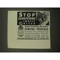 1938 Campho-Phenique Lotion Ad - Stop scratchin...