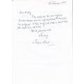 Ian Emma Blair Scottish Romance Personal Letter...