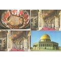 Jerusalem The Dome Of The Rock 4x Israel Postca...