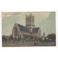 St Paul's Church Burton-on-Trent Postcard Staff...