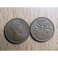 1970 Queen Elizabeth 1 Cent Canada Coin