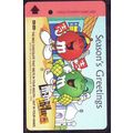 M&M Chocolates Season Greetings /Merry Xmas S'p...