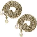 Aain 2 Pack Transport Chain with 3/8" Clevis Ho...