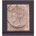 victoria 4d brown plate 17 sg160 used see scan cds