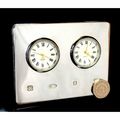 Hallmark 925 Sterling Silver Mounted Twin Dial ...