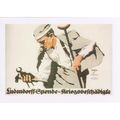 Postcard German WW1 Poster Ludendorff Offensive...