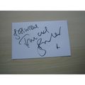 Frances Barber (Doctor Who) hand signed RARE *F...