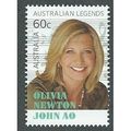 AUS 2013 60c 'AUSTRALIAN LEGENDS- OLIVIA NEWTON...