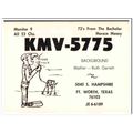 kmv-5775 horace masey fort worth texas 1960s cb...